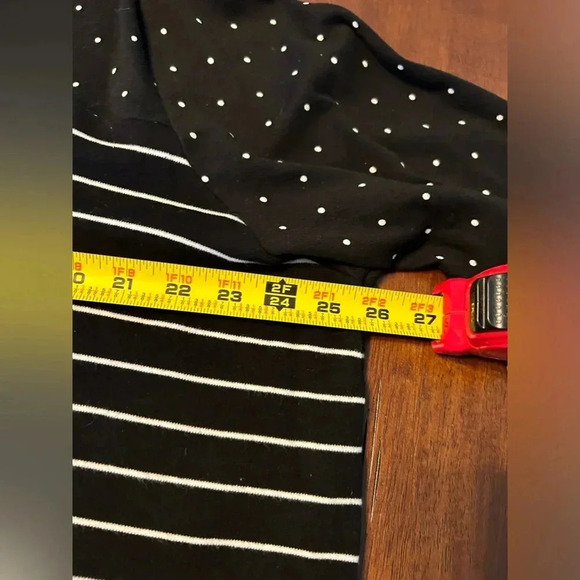 Kim Rogers women’s sz 2X Plus sz 22, black, white, long sleeves - Picture 5 of 7